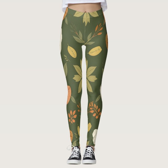 Élégant Leggings organiques - Eléments naturels Co (Devant)