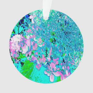 Élégant Limelight rose et bleu Hydrangea