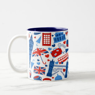 Élégant Londres, Angleterre Mug - Voyage - Cadeau