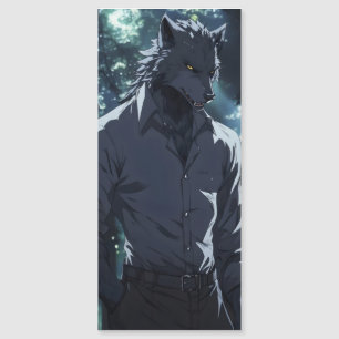 Élégant loup-garou Anime