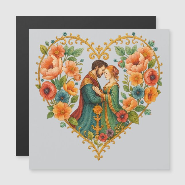 Elegant  Love Heart (Devant / Derrière)