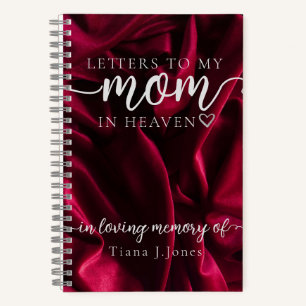 Elégant Maman Memorial Grief Sympathie Carnet cade