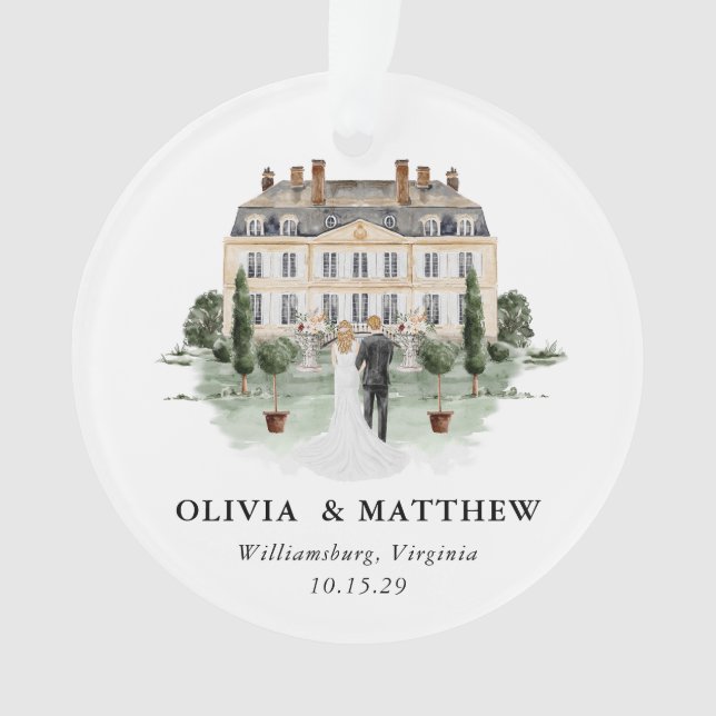 Élégant Manoir de Pays Mariage garde photo (devant)