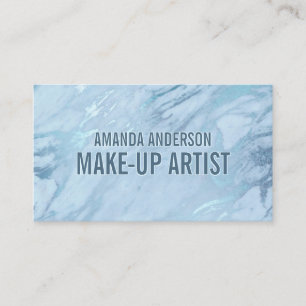 Elégant marbre bleu émeraude   CARTE DE VISITE