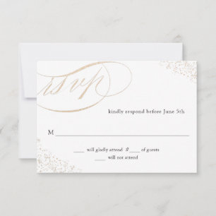 Élégant mariage avec écriture calligraphique et ta
