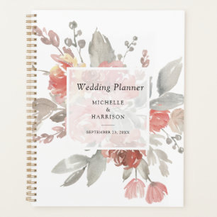 Élégant Mariage d'aquarelle rose pâle