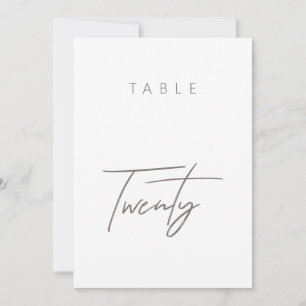 Élégant Mariage de calligraphie budgétaire Numéro 