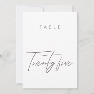 Élégant Mariage de calligraphie budgétaire Numéro 