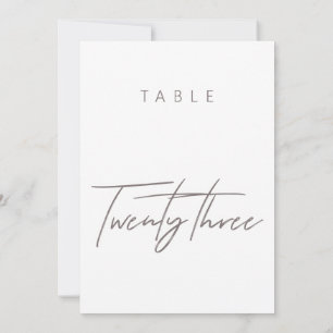 Élégant Mariage de calligraphie budgétaire Numéro 