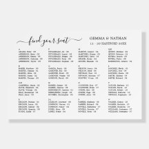 Élégant Mariage de calligraphie noire