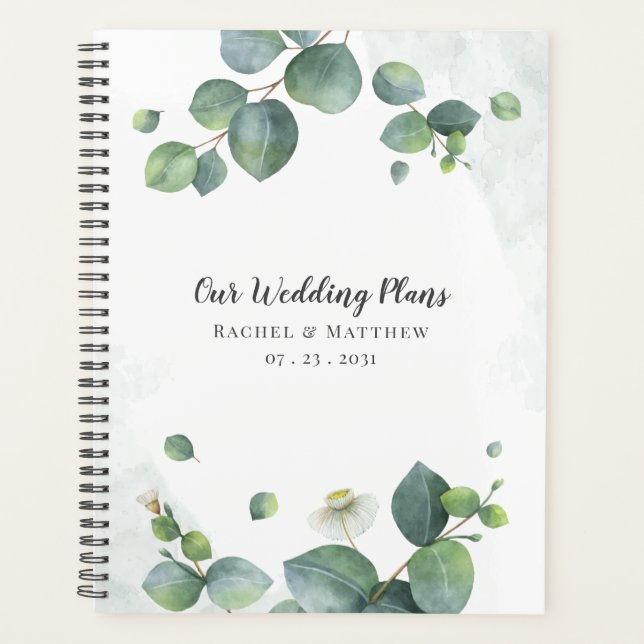 Elégant Mariage de verdure Eucalyptus (Devant)