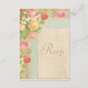 Elégant mariage des Roses Vintages RSVP