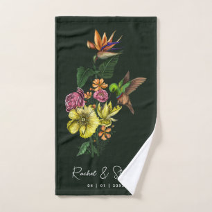 Élégant Mariage d'été tropical de colibri