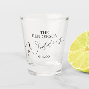 Elégant mariage Favoriser verre de tir