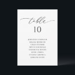 Élégant Mariage moderne Sièges Cartes<br><div class="desc">Présentant un élégant tableau de sièges mariages gris ou argent, conçu avec des parfums vintages pour ajouter une touche de sophistication et de charme à votre journée spéciale. Mesurant à 5x7, ce tableau de sièges est la taille idéale à afficher à votre réception de mariage, guidant vos invités vers leurs...</div>