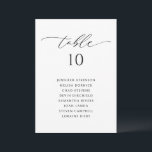 Élégant Mariage moderne Sièges Cartes<br><div class="desc">Présentant un élégant tableau de sièges mariages gris ou argent, conçu avec des parfums vintages pour ajouter une touche de sophistication et de charme à votre journée spéciale. Mesurant à 5x7, ce tableau de sièges est la taille idéale à afficher à votre réception de mariage, guidant vos invités vers leurs...</div>