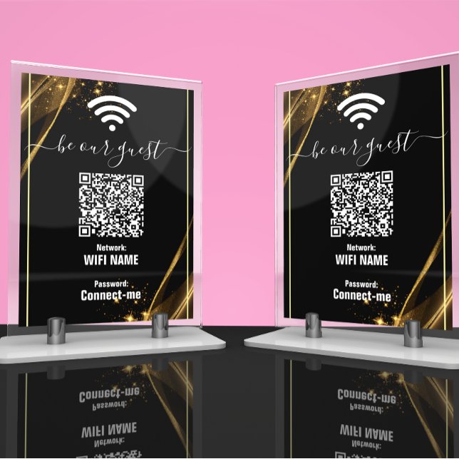 Élégant Mariage Or | Carte de visite (Créateur téléchargé)