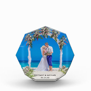 Élégant Mariage Photo Mariée Salle Bloc photo