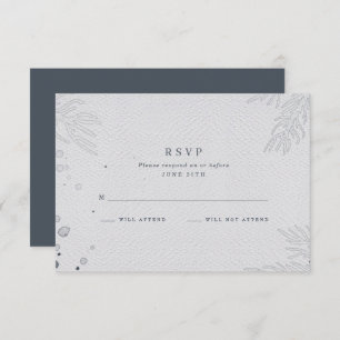 Elégant mariage plage RSVP