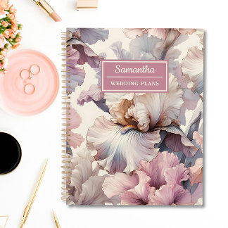 Élégant Mariage rose Floral Planing personnalisé