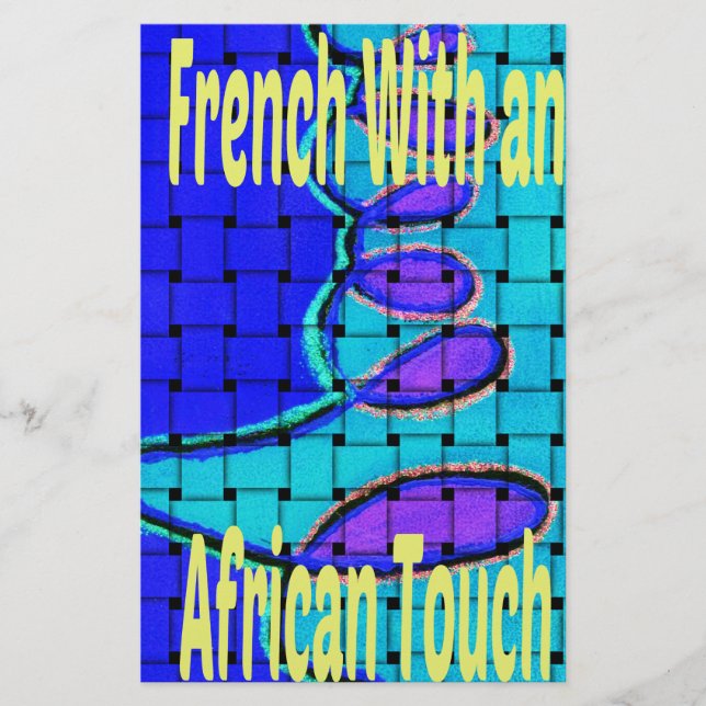 Elégant mélange d'esthétique française et africain (Devant)