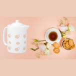 Elégant Mignonne Mouton Rose Avec Nuages Motif<br><div class="desc">Théière moderne avec chic mouton rose avec motif nuageux. Ce look peut aller à des endroits et peut facilement être incorporé dans de nombreux styles différents pour votre maison,  y compris la ferme,  détendue et informelle,  ou cuisine. Des éléments correspondants sont disponibles. Des modèles similaires sont également disponibles.</div>