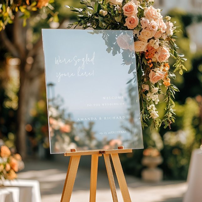 Elégant minimal calligraphie Mariage Affiche de bi (Créateur téléchargé)