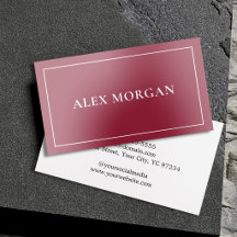 Élégant Minimaliste Bordeaux Argent Feuille Minima