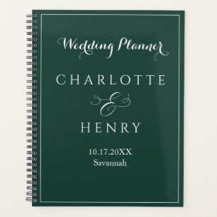 Élégant minimaliste Emerald Green Mariage
