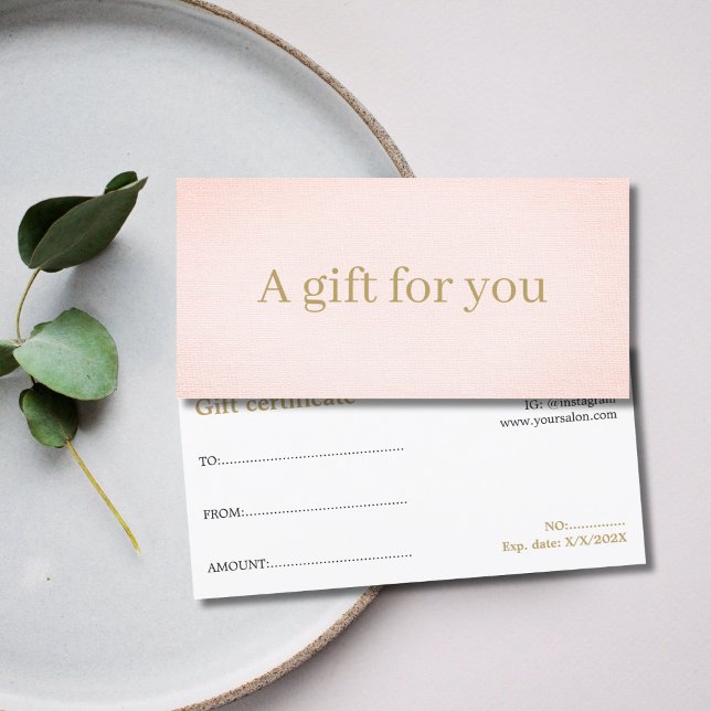 Elégant minimaliste Faux Gold Rose Beauté (Créateur téléchargé)