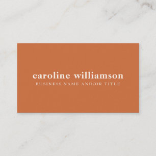 Élégant minimaliste moderne Carte de visite en t