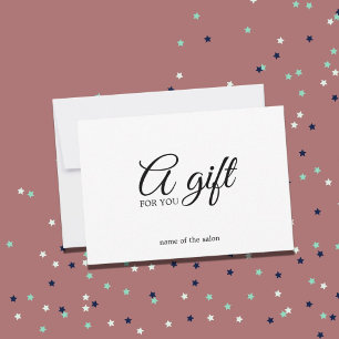 Élégant minimaliste noir blanc beauté