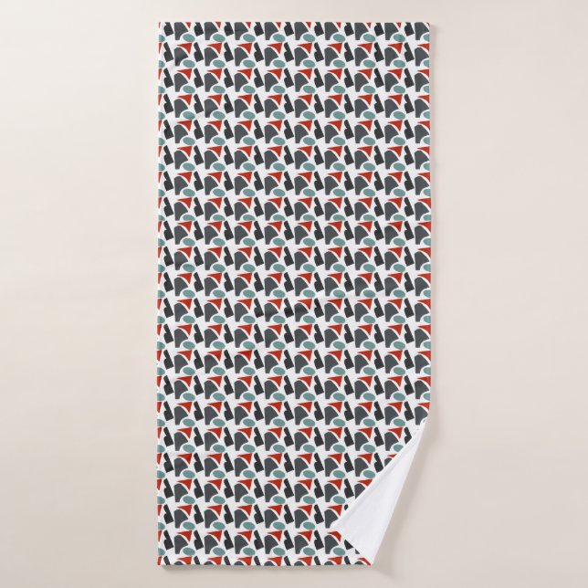 élégant mod chic tendance (Serviette de bain)