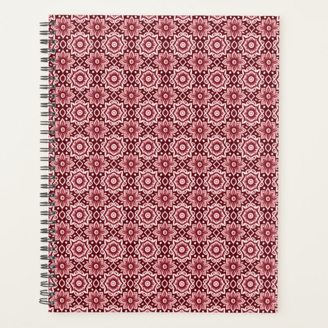 Élégant modèle floral de Boho Retro (Devant)