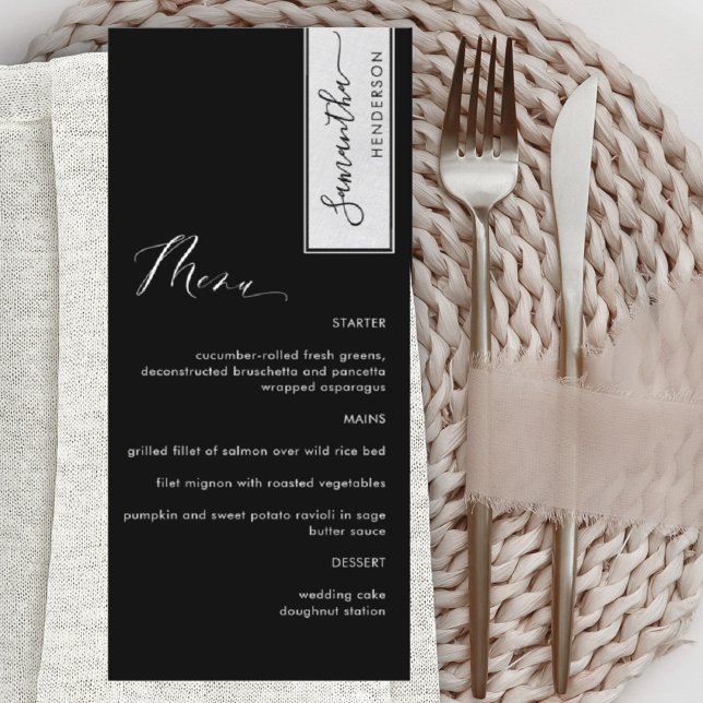 Élégant Modèle Personnalisé avec Nom des Invités N (Créateur téléchargé)