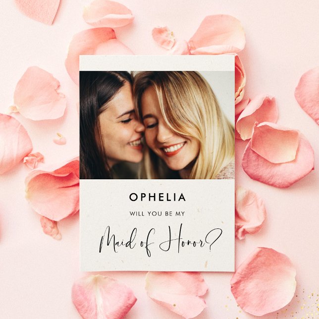 Élégant moderne carte photo de proposition de serv (Créateur téléchargé)