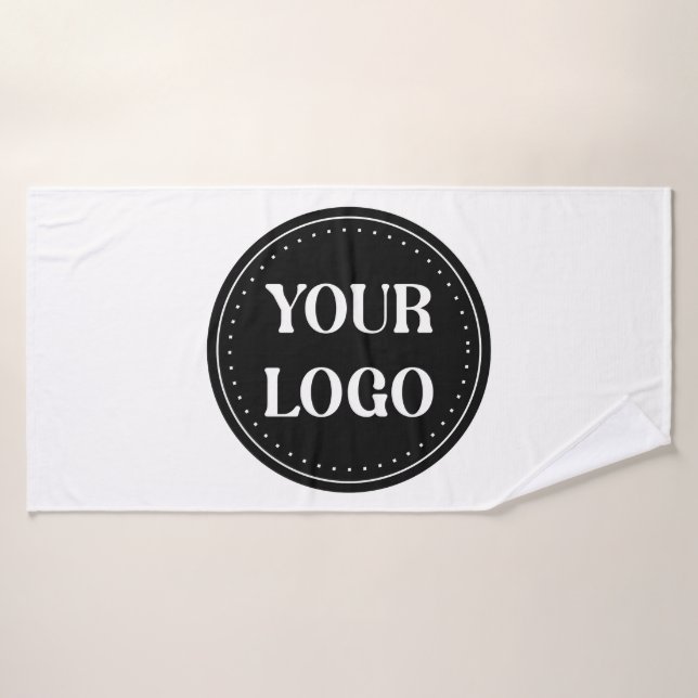 élégant, moderne, raffiné et modifiable.  (Serviette de bain)