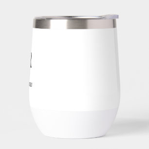 Élégant Monogramme de Mariage Minimaliste Tasse Th