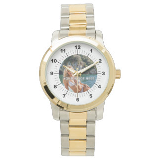 ÉLÉGANT ! 🕰️ Montre oversize deux tons