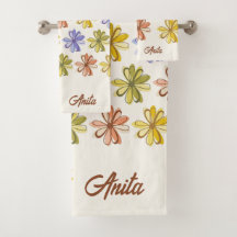 Élégant Motif de fleurs