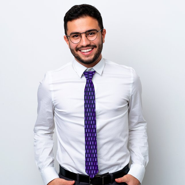 Elégant Motif  de peg Cravate (Créateur téléchargé)