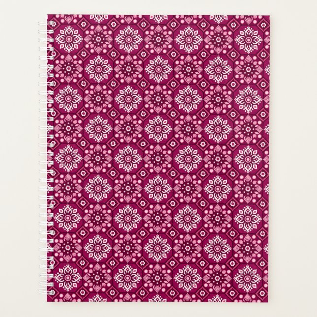 Élégant motif floral de Boho Vintage (Devant)