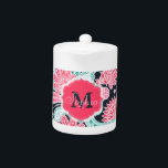 Elégant motif floral paisley tendance<br><div class="desc">Illustration de motif floral en cachemire élégant, monogramme, coutume, bleu clair, bleu paon, turquoise, rose chaud, rose doux, blanc, bleu marine foncé couleurs arrière - plans, coloré, tirage au henné, fleurs, nature, indien, style vintage, ornement, shabby chic, girly, doux, adorable, féminin, mode, art, oeuvre d'art, design, doux, moderne, nations, occasions...</div>