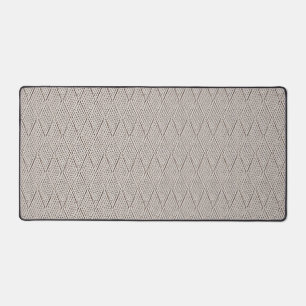Élégant motif tricot diamant faux crème pâle
