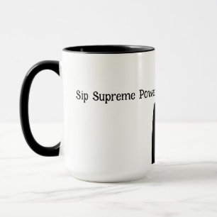 Elégant noir costume homme café Mug - élégant cade