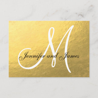 Elégant Noir Noir Noir Mariage Carte RSVP avec Mon
