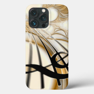 Élégant note musicale iPhone 13 Pro Coque