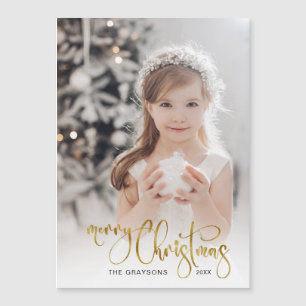 Elégant or Joyeux Noël Calligraphie