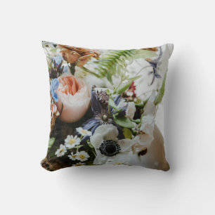 Élégant Oreiller Floral