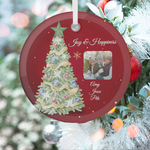 Élégant ornement de Noël Arbre de Noël